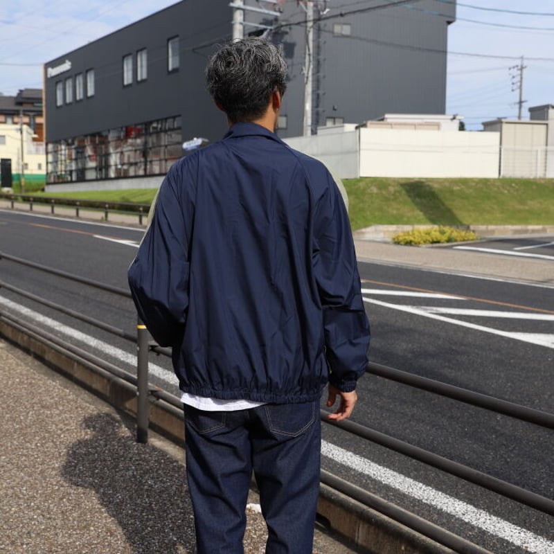 LINE TRACK JACKET (BLACK) トラックジャケット ナイロン-