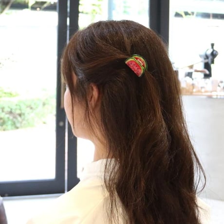 Coucou Suzette / Watermelon Mini Hair Claw / watermelonminiclaw