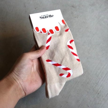 Coucou Suzette / Candy Cane Socks  / candycanesocks