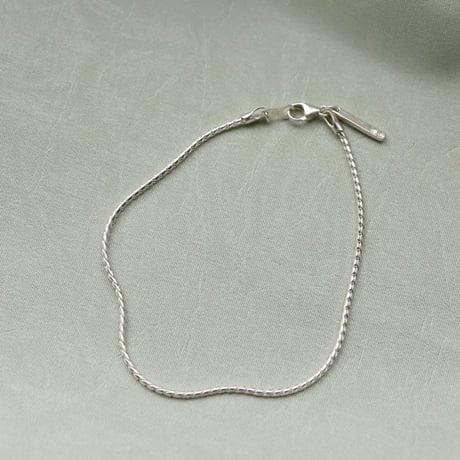 TEN. 正規商品 ユニセックス アクセサリー テン ツイスト チェーン ブレスレット シルバー/ゴールド【即日発送】(br-0037)(brg-0037)
