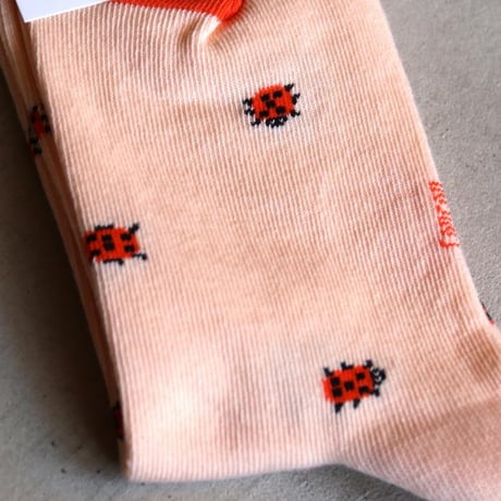 Coucou Suzett / てんとう虫 ソックス / ladybugsocks
