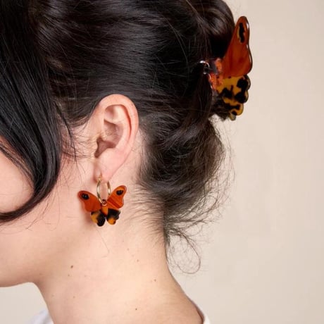 Coucou Suzette / Moth Earrings / mothear