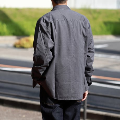 HIDEANDSEEK / B.D L/S Shirt（Washed） / HS-080425