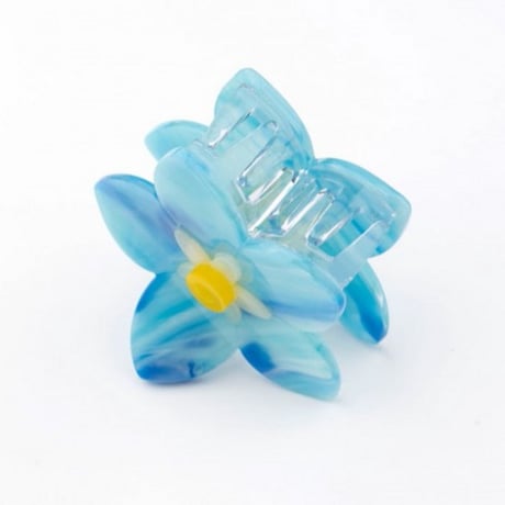 ククシュゼット 正規商品 ヘア アクセ クリップ かわいい 花 Coucou Suzette 忘れな草 ヘア クロー Forget Me Not Hair Claw ブルー (fmnclaw)
