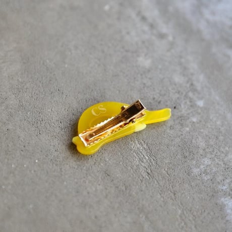 ククシュゼット 正規商品 ヘア アクセ クリップ ピン ヘアピン かわいい 鳥 フランス Coucou Suzette カナリア ヘア クリップ イエロー(canaryclip)