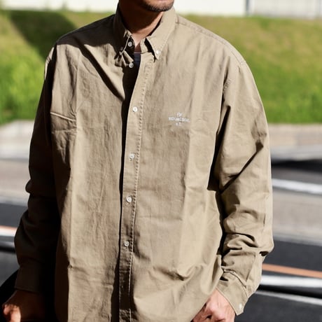 HIDEANDSEEK / B.D L/S Shirt（Washed） / HS-080425