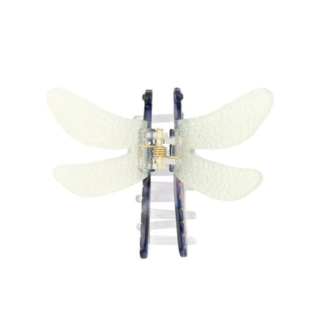 ククシュゼット 正規商品 ヘア アクセ クリップ 蝶 虫 かわいい ギフト Coucou Suzette トンボ ヘア クロー ネイビー(dragonflyclaw)