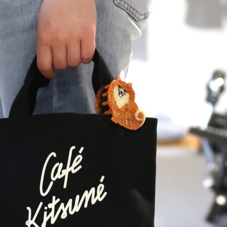 ククシュゼット 正規商品 ヘア アクセ クリップ 犬 Coucou Suzette スピッツ ヘア クロー ブラウン (spitzclaw)