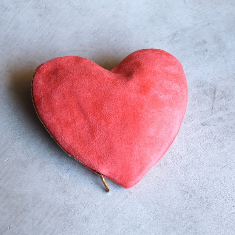 【希少品】エルメス ポケットチーフ ハート型 シルク 専用ケース入 新作】アリア ハート バッグ