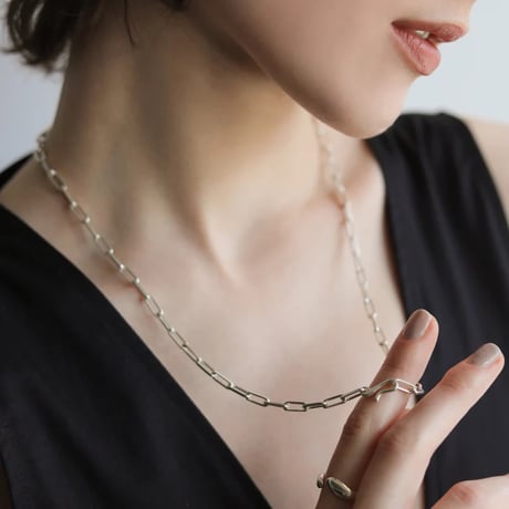 TEN. 正規商品 ユニセックス アクセサリー テン グリッド ネックレス シルバー/ゴールド【即日発送】(ne-0049)(neg-0049)