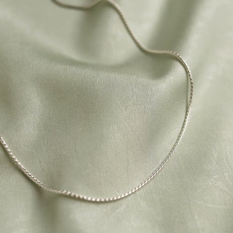 TEN. 正規商品 ユニセックス アクセサリー テン ツイスト チェーン ネックレス シルバー/ゴールド 38cm/50cm 2サイズ展開【即日発送】