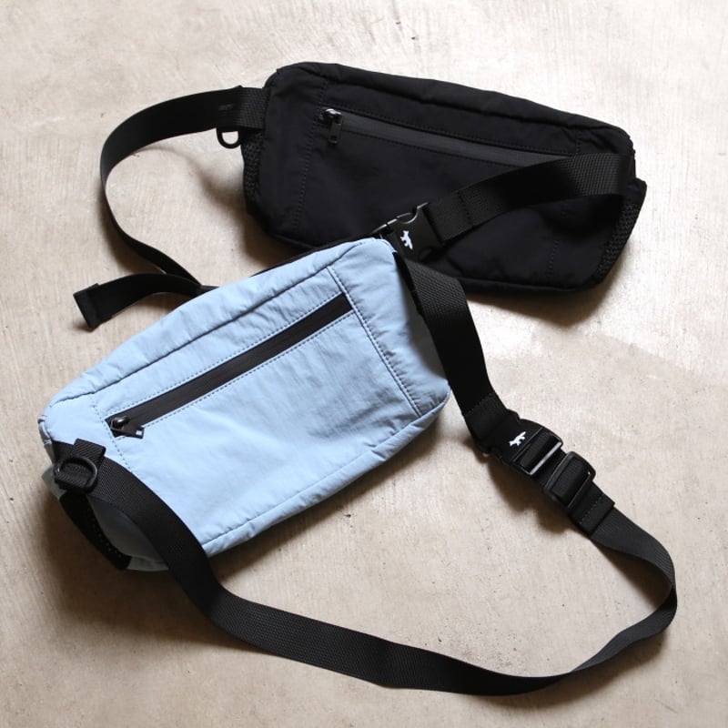 関税込み】Flash Fox Belt Bag - Maison Kitsune - Nylon - Bl