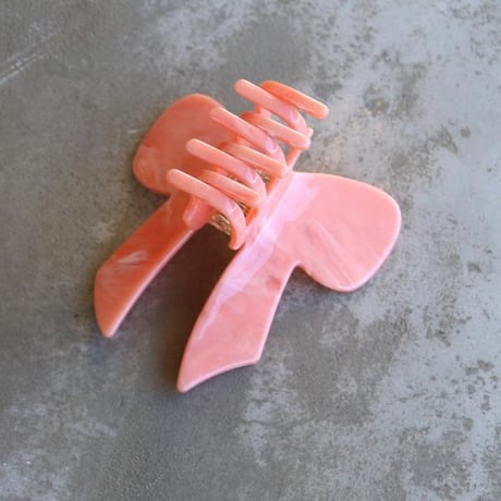 Coucou Suzette / Pink Ribon Hair Claw/ piribbonclaw