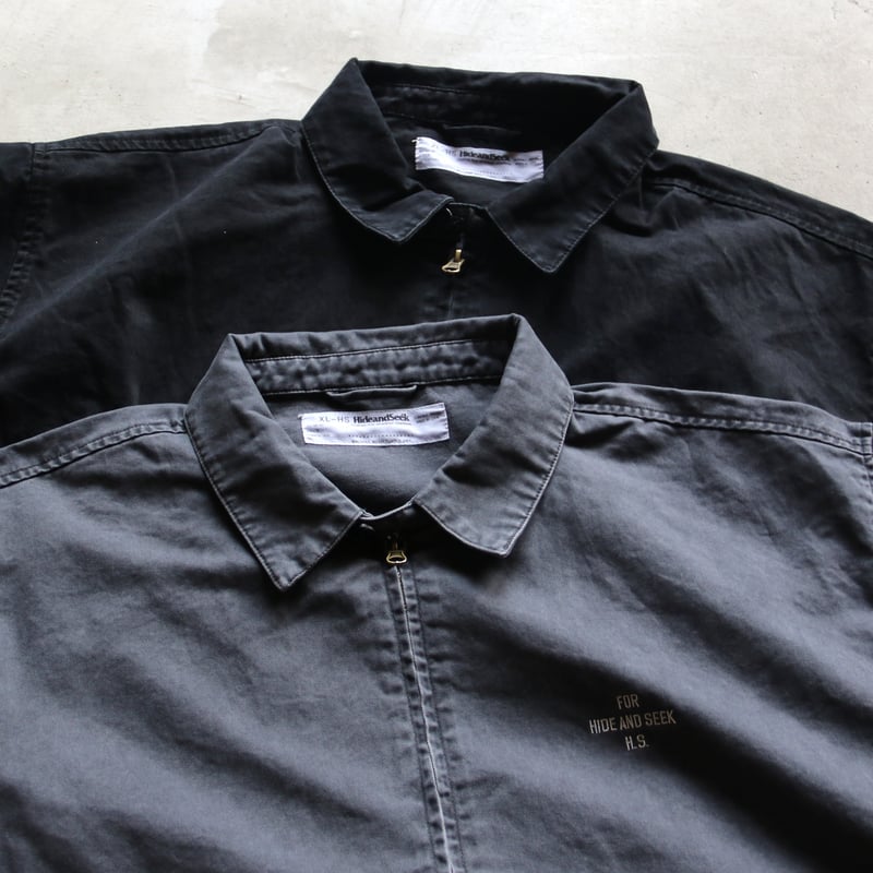 HIDEANDSEEK / Harrington Jacket(Pigment Dye) /