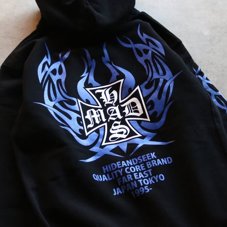 HIDEANDSEEK / MAD Hooded Sweat Shirt / HC-110825