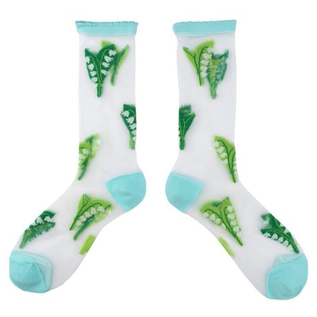 Coucou Suzette / スズラン シアー ソックス / lotvshsocks