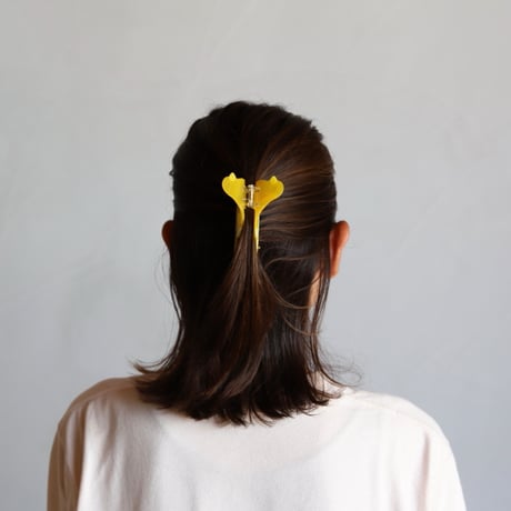 ククシュゼット 正規商品 ヘア アクセ クリップ かわいい 鳥 フランス Coucou Suzette カナリア  ヘア クロー イエロー (canaryclaw)