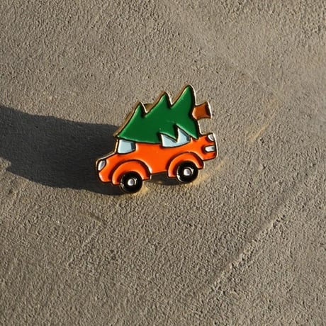 Coucou Suzette / Christmas Car Pin / xmascarpin