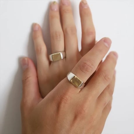 TEN. 正規商品 ユニセックス アクセサリー テン ラド リング シルバー/シルバー×ゴールド【即日発送】(rg-0101/rgm-0101)(rgx-0101/rmx-0101)