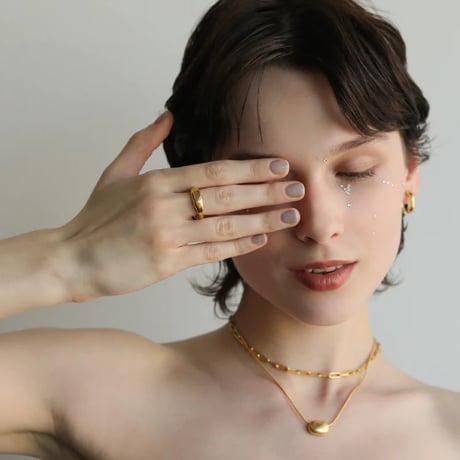 TEN. 正規商品 ユニセックス アクセサリー テン ワープ リング シルバー/ゴールド【即日発送】(rg-0132)(rgg-0132)