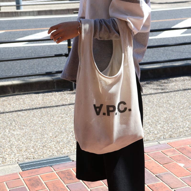 APC バッグ アーペーセー ユニセックス Rebound メッシュ トートバッグ 