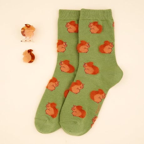 Coucou Suzette / Squirrel Socks / squirrelsocks