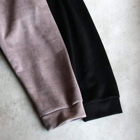 CHARGER / Cut Suede Side Slit Big Crew / cr24awtops01