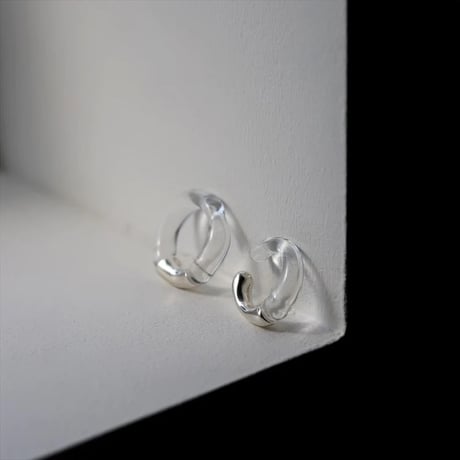 TEN. 正規商品 ユニセックス アクセサリー テン グラス プール イヤーカフ シルバー【即日発送】(ec-0008)