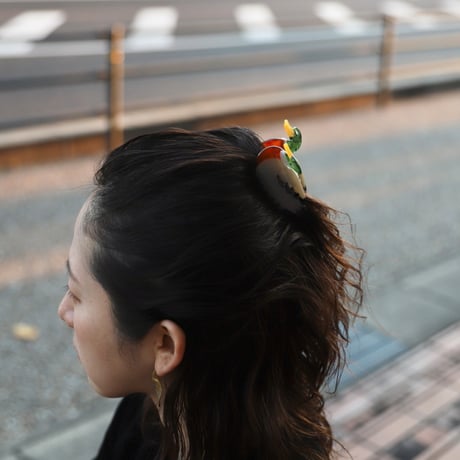 ククシュゼット 正規商品 ヘア アクセ クリップ かわいい 鳥 カモ フランス Coucou Suzette マガモ アヒル ヘア クロー マルチ (duckclaw)
