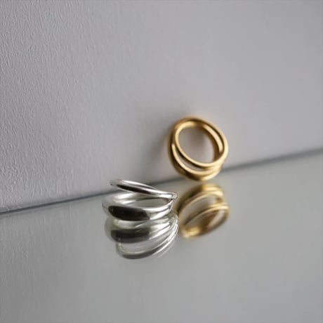 TEN. 正規商品 ユニセックス アクセサリー テン クロス リング シルバー/ゴールド【即日発送】(rg-0099)(rgg-0099)