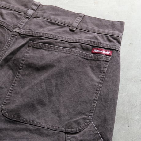 HIDEANDSEEK / Ox Double Knee Work Pant(washed) / HP-100425