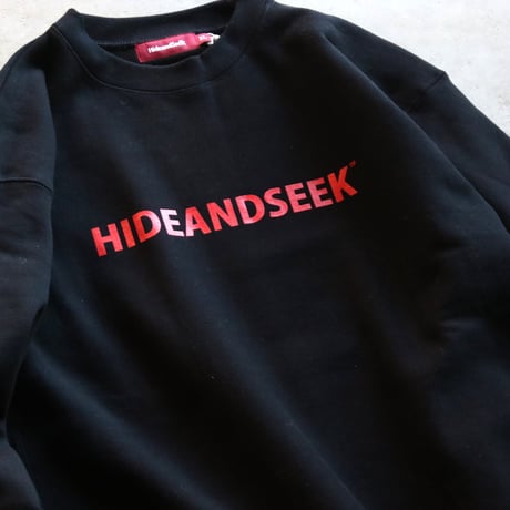 HIDEANDSEEK / Logo Sweat Shirt（25aw） / HC-111025
