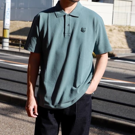 MAISON KITSUNE / BOLD FOX HEAD PATCH COMFORT POLO  / mm00210kj7010