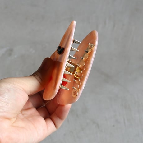 ククシュゼット 正規商品 ヘア アクセ クリップ おしゃれ 顔 フランス Coucou Suzette フェイス ヘア クロー Face Hair Claw ホワイト (whfaceclaw)