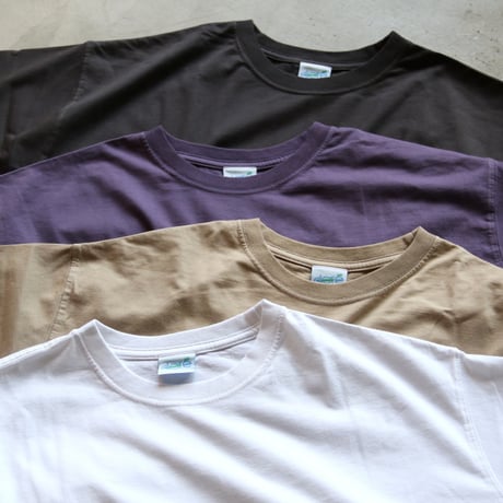 Alore / 50/2 天竺 Back tack tee  / 2522al5