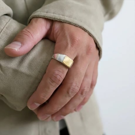 TEN. 正規商品 ユニセックス アクセサリー テン ラド リング シルバー/シルバー×ゴールド【即日発送】(rg-0101/rgm-0101)(rgx-0101/rmx-0101)