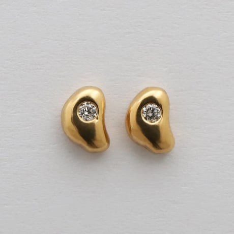 TEN. 正規商品 ユニセックス アクセサリー テン スイムピアス ゴールド【即日発送】