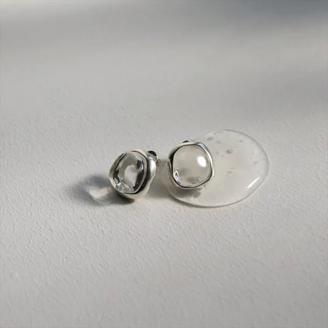TEN. 正規商品 ユニセックス アクセサリー テン グラストウ ピアス シルバー【即日発送】