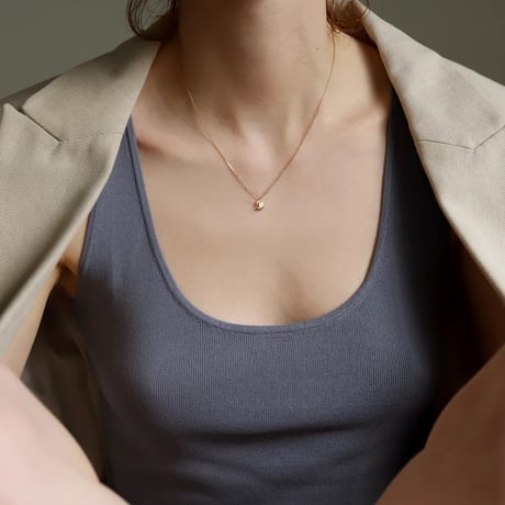 TEN. 正規商品 ユニセックス アクセサリー テン K18YG プルート ネックレス ゴールド【即日発送】(nek-0001)