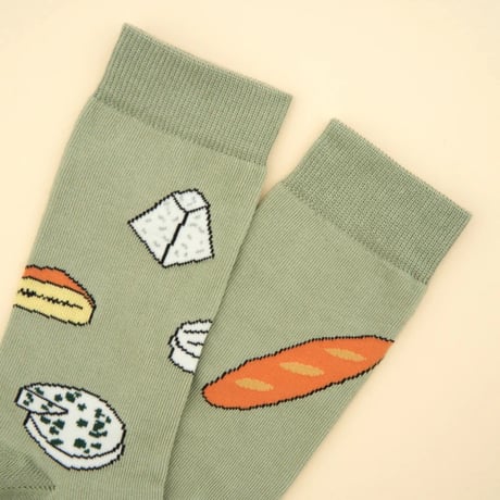 Coucou Suzette / Bread Cheese Socks / breadcheesesocks