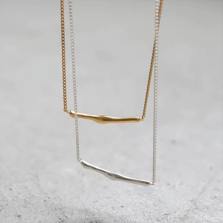 TEN. 正規商品 ユニセックス アクセサリー テン チルダ ネックレス シルバー/ゴールド【即日発送】(ne-0041)(neg-0041)