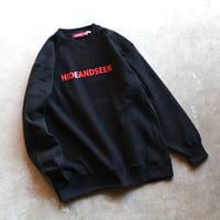 HIDEANDSEEK / Logo Sweat Shirt（25aw） / HC-111025