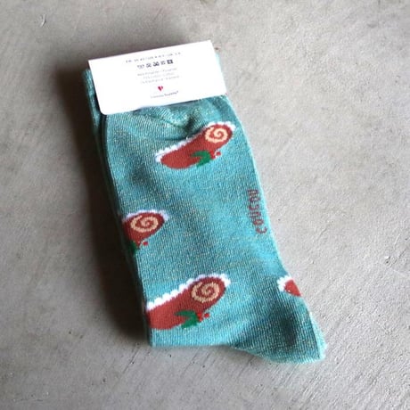 Coucou Suzette /  Christmas Log Cake Socks / christmaslogcakesocks