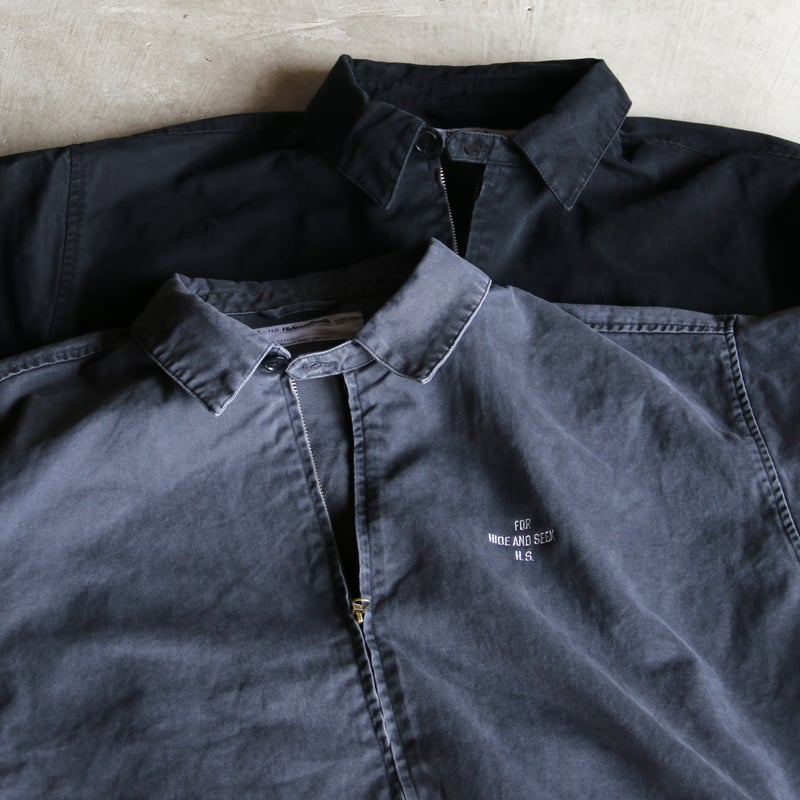 HIDEANDSEEK / Harrington Jacket(Pigment Dye) /