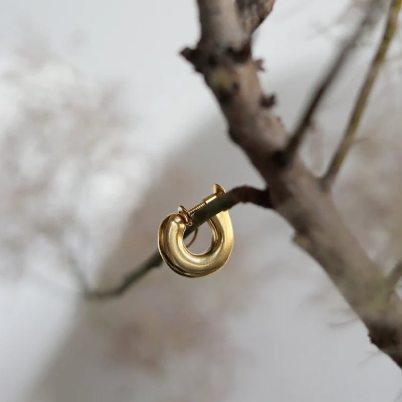 TEN ベーグルピアス ゴールド ◇TEN．（テン）ベーグルピアス GD（ピアス） | DRESSTERIOR