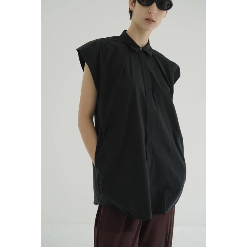 CLANE / NUANCE SHOULDER OVER SHIRTS / 191224172