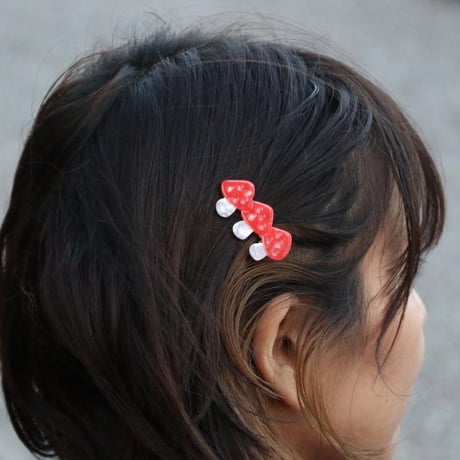 Coucou Suzette /Mushroomclaw Hair Clip / mushroomclip