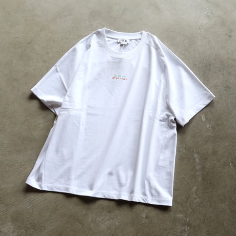 A.P.C. × ASICS / Tシャツ/S/コットン/GRY/グレー/24253-1-96601 APC×Asics / CLOUD TEE / 24253-1-96601 | CHARGER
