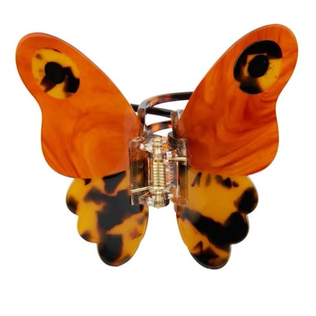 ククシュゼット 正規商品 ヘア アクセ クリップ 虫 かわいい おしゃれ ギフト Coucou Suzette べっ甲 蛾 ヘア クロー ブラウン(mothhairclaw)