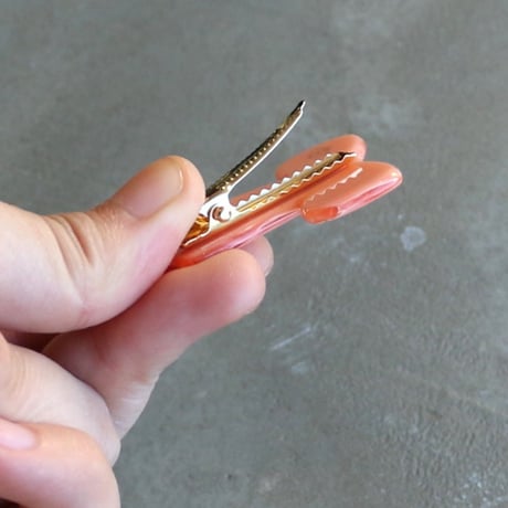 ククシュゼット 正規商品 ヘア アクセ クリップ かわいい リボン ギフト Coucou Suzette ピンク リボン ヘア クリップ ピンク(piribbonclip)